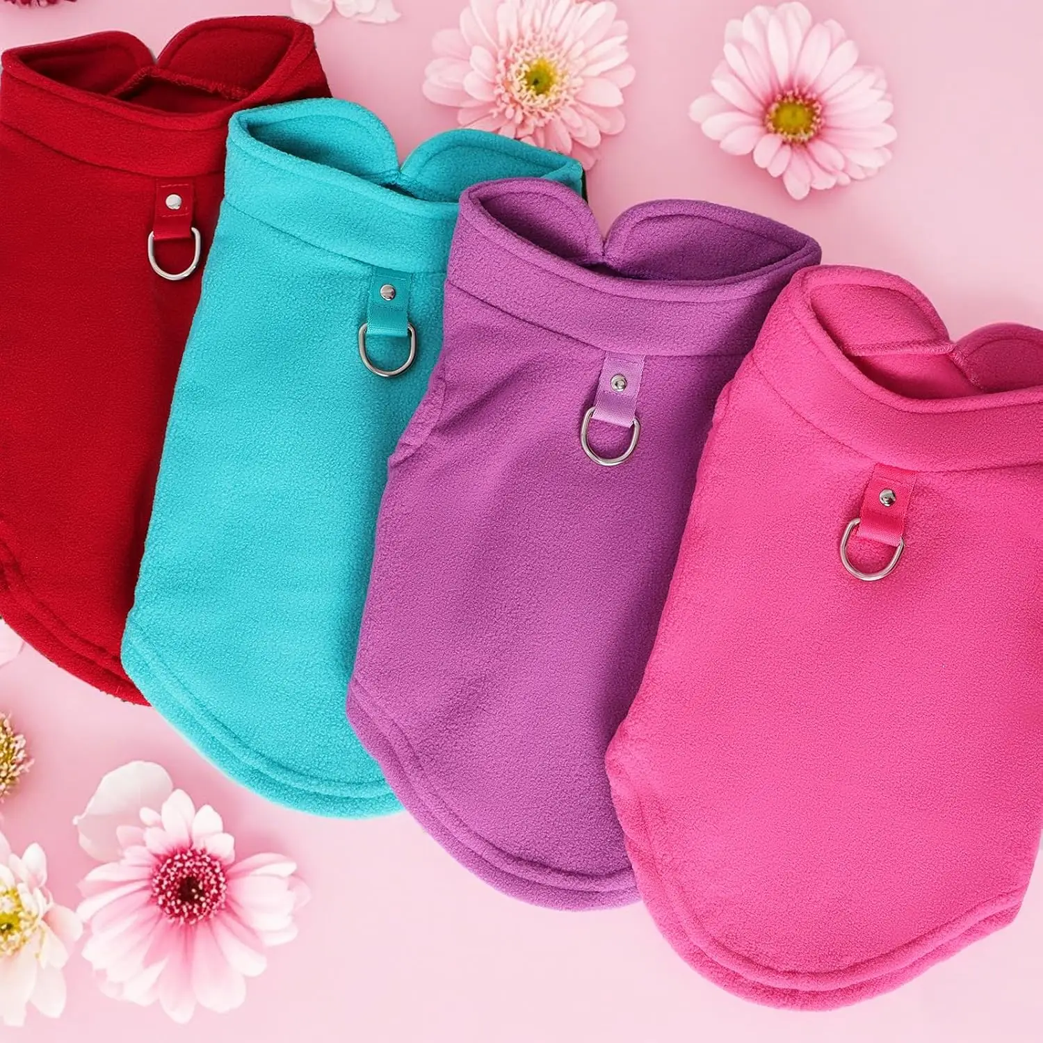 4 Fleecy Warm Colourful House Coats